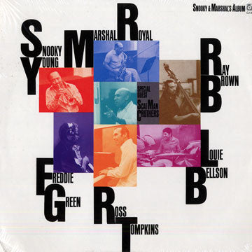 Snooky Young, Marshal Royal*, Freddie Green, Ross Tompkins, Ray Brown, Louie Bellson* Special Guest Scat Man Crothers* : Snooky & Marshal's Album (LP, Album)
