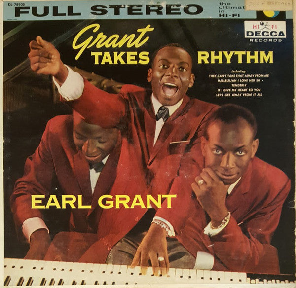 Earl Grant : Grant Takes Rhythm (LP, Album)