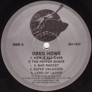 Greg Howe : Greg Howe (LP, Album)