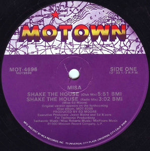Misa : Shake The House (12", Single)