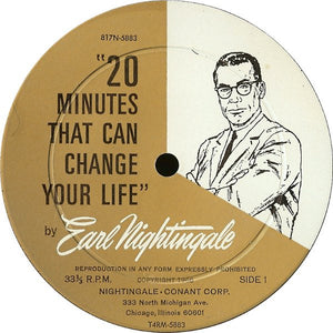 Earl Nightingale : 20 Minutes That Can Change Your Life (LP)