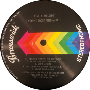 Young-Holt Unlimited* : Just A Melody (LP, Album, Pin)