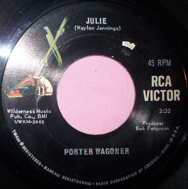 Porter Wagoner : Try Being Lonely / Julie (7", Single)