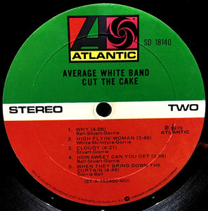 Average White Band : Cut The Cake (LP, Album, MO )