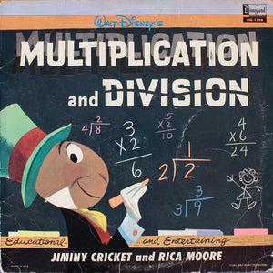 Jiminy Cricket & Rica Moore : Multiplication And Division (LP, Album)