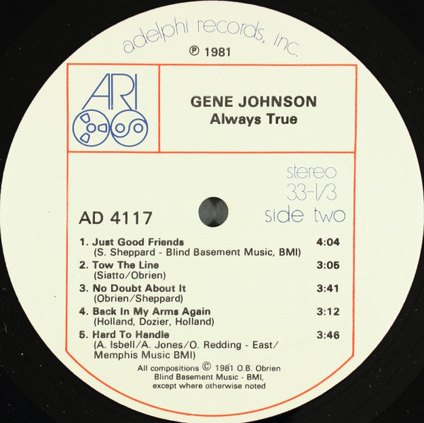 Gene Johnson (4) : Always True (LP)