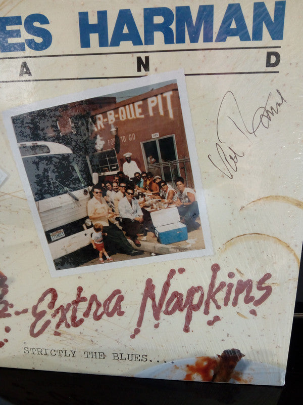 James Harman Band* : Extra Napkins - Strictly The Blues... Vol. 1 (LP, Album)