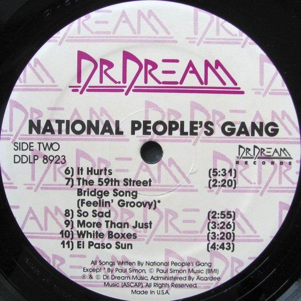 National People's Gang* : Orange (LP, Album)