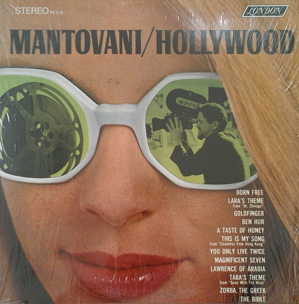 Mantovani : Hollywood (LP, Album)
