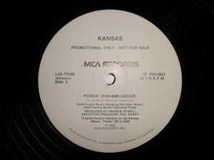 Kansas (2) : Power (12", Promo)