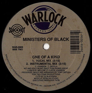 Ministers Of Black : Step Into My Office (12")