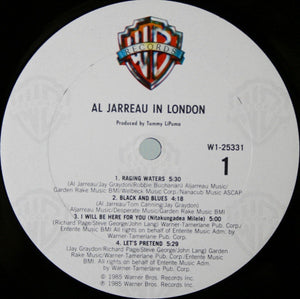 Al Jarreau : In London (LP, Album, Club, Car)