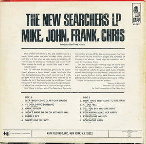The Searchers : The New Searchers LP (LP, Album, Mono)