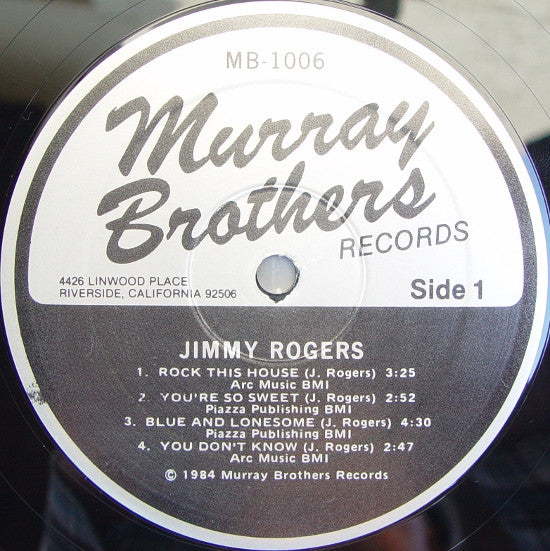 Jimmy Rogers : Feelin' Good (LP)