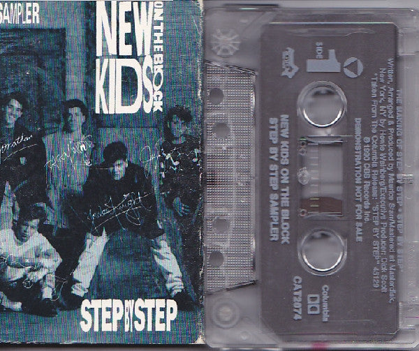 New Kids On The Block : Step By Step Sampler (Cass, Promo, Smplr)