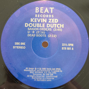 Kevin Zed : Double Dutch (12", MiniAlbum)