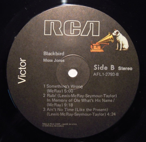 Mose Jones : Blackbird (LP, Album)