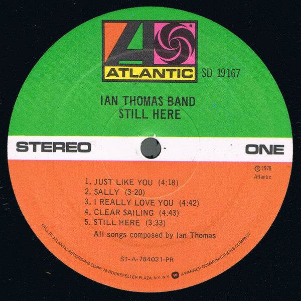 Ian Thomas Band : Still Here (LP, Album)
