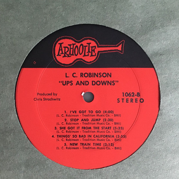 L.C. Robinson : Ups And Downs (LP, Album)