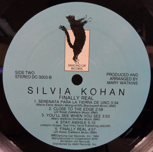 Silvia Kohan : Finally Real (LP, Album)