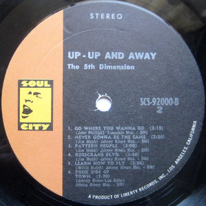 The 5th Dimension* : Up, Up And Away (LP, Album, Res)