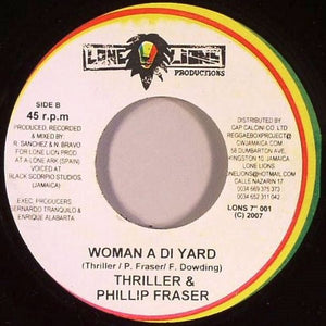 Kiddus I / Thriller & Phillip Fraser : Graduation In Zion / Woman A Di Yard (7")