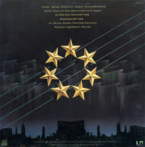 Electric Light Orchestra : A New World Record (LP, Album, Ter)