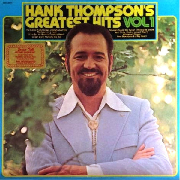 Hank Thompson : Hank Thompson's Greatest Hits Vol 1 (LP, Comp)