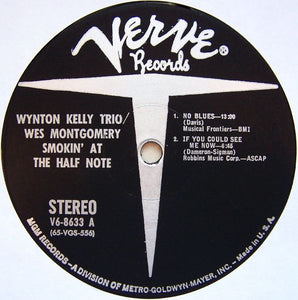 Wynton Kelly Trio / Wes Montgomery : Smokin' At The Half Note (LP, Album, Gat)