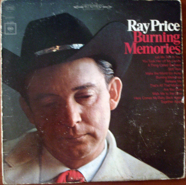 Ray Price : Burning Memories (LP, Album)