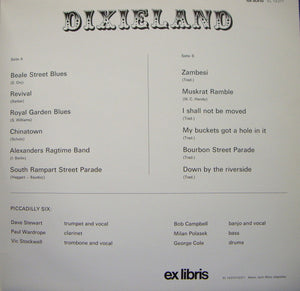 Piccadilly Six : Live + Dixieland (2xLP, Album, Gat)
