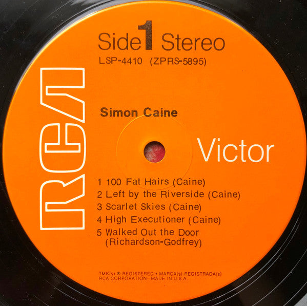 Simon Caine (2) : Simon Caine (LP)