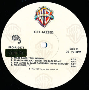 Various : Get Jazzed (LP, Promo)