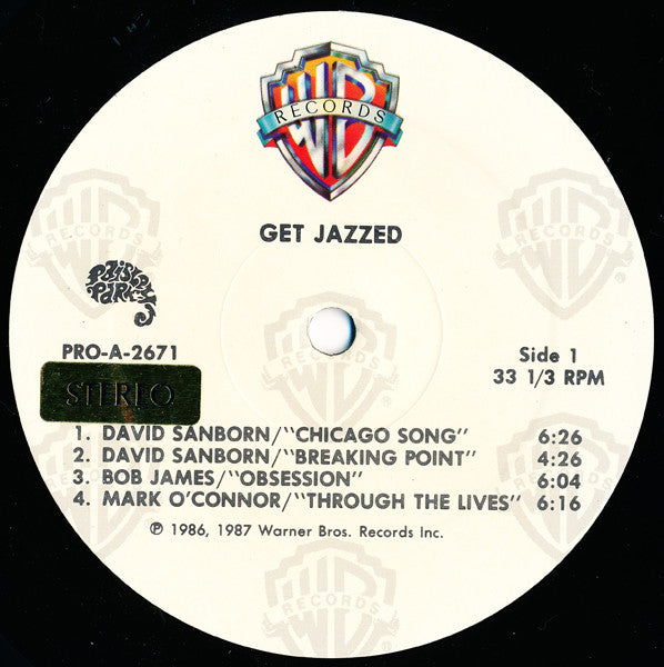 Various : Get Jazzed (LP, Promo)