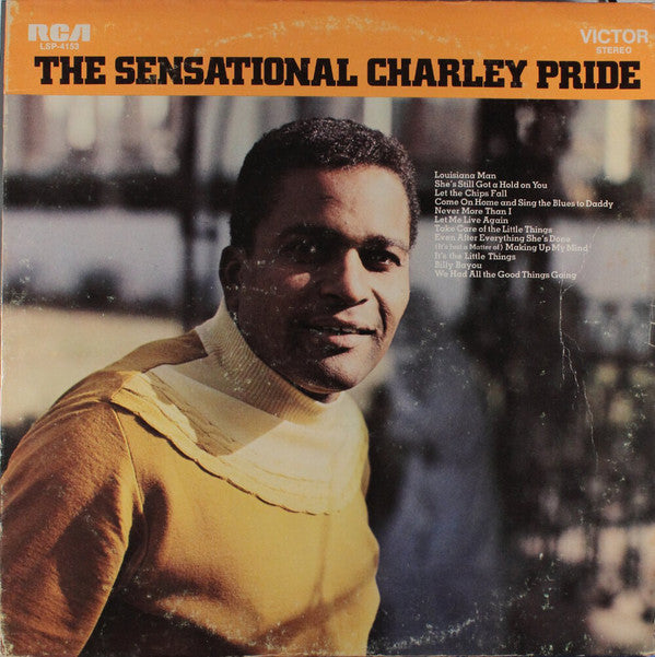 Charley Pride : The Sensational Charley Pride (LP, Album, Ind)
