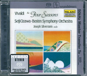 Vivaldi* - Seiji Ozawa ~ Boston Symphony Orchestra, Joseph Silverstein : The Four Seasons (SACD, Hybrid, RE, DSD)