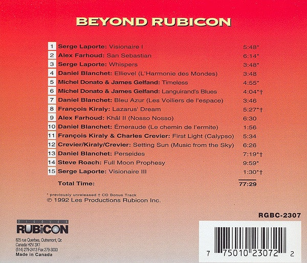 Various : Beyond Rubicon (CD, Comp)