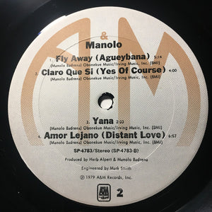 Manolo (7) : Manolo (LP, Album)