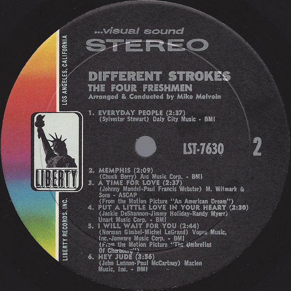 The Four Freshmen : Different Strokes (LP)