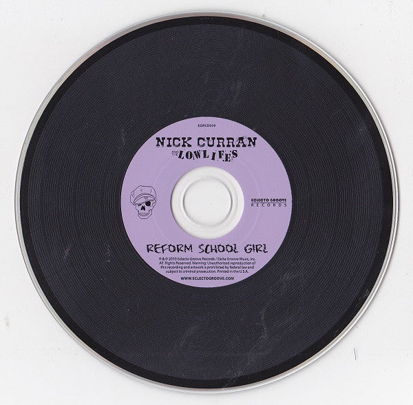 Nick Curran And The Lowlifes : Reform School Girl (CD, Album)