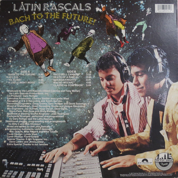 Latin Rascals* : Bach To The Future (LP, Album)