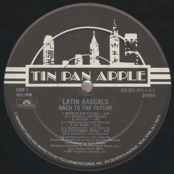 Latin Rascals* : Bach To The Future (LP, Album)