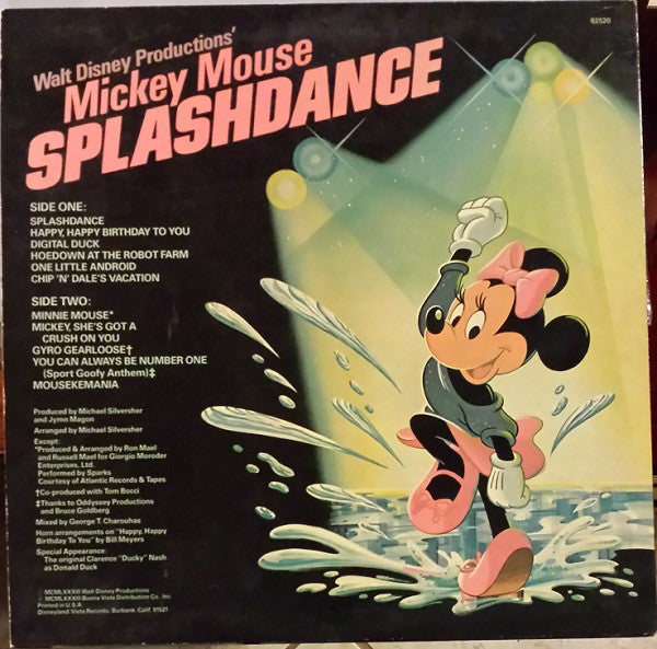 Various : Mickey Mouse Splashdance (LP, Album)