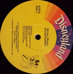 Various : Mickey Mouse Splashdance (LP, Album)