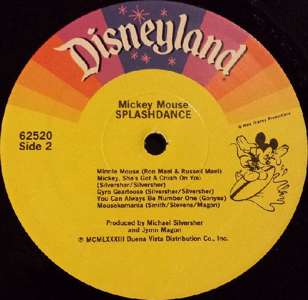 Various : Mickey Mouse Splashdance (LP, Album)