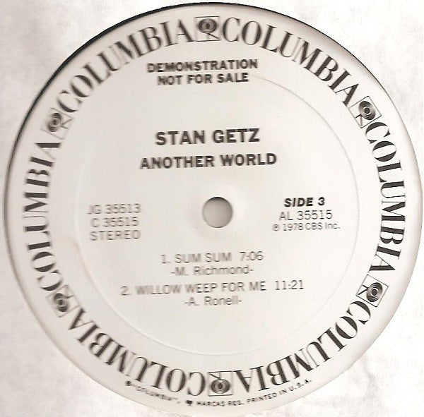 Stan Getz : Another World (2xLP, Album, Promo)