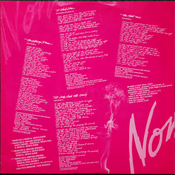 Nona Hendryx : The Heat (LP, Album, Ind)