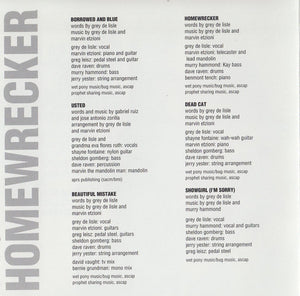 Grey De Lisle* : Homewrecker (CD, Album)