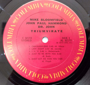 Bloomfield* / Hammond* / Dr. John : Triumvirate (LP, Album)