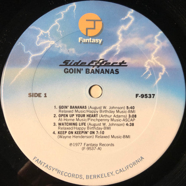 Side Effect : Goin' Bananas (LP, Album, Gat)